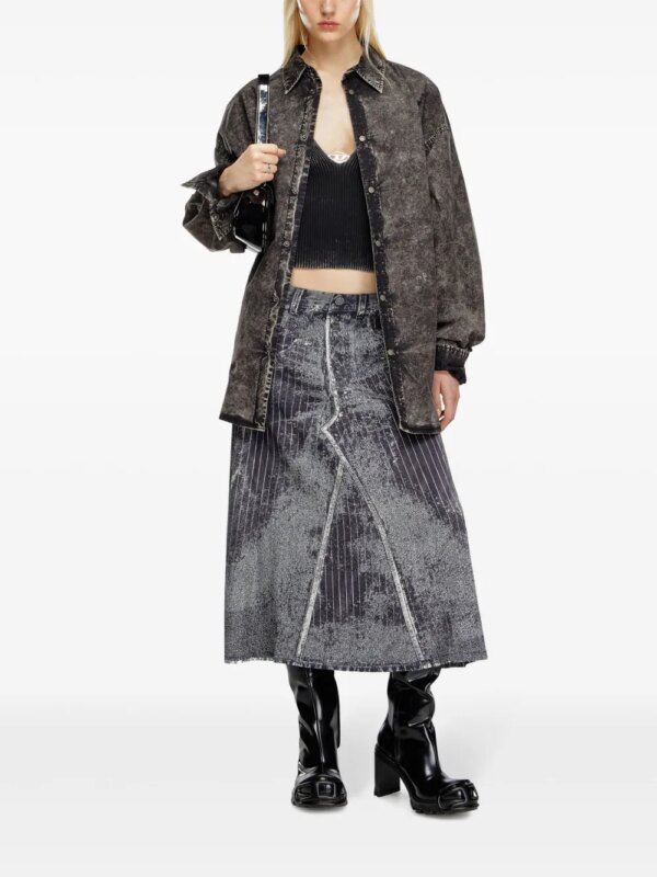 Diesel O-Hanna rok - Zwart