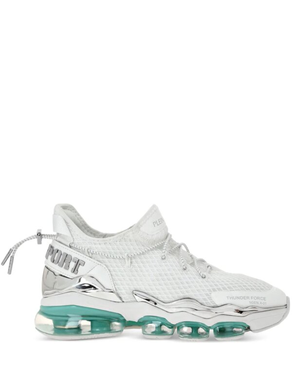 Plein Sport baskets Thunder Force Genx 01 : Runner Edition - Blanc