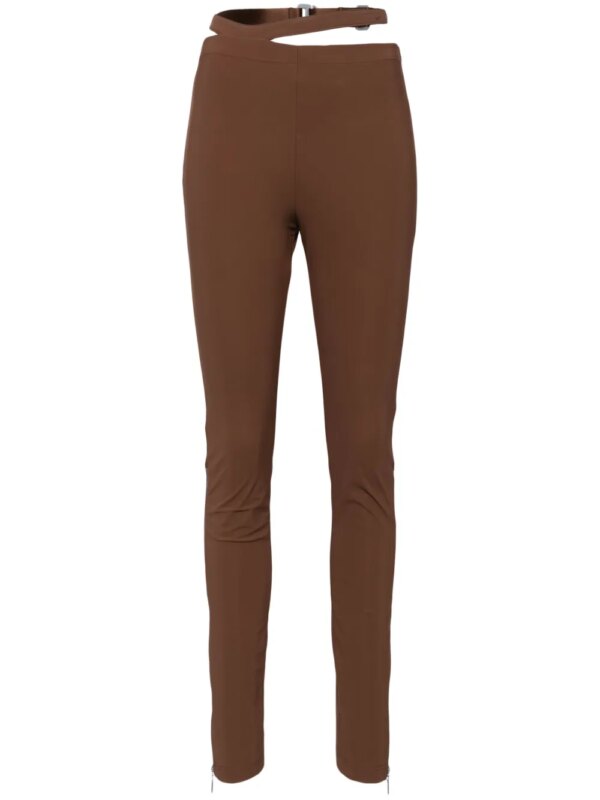 Nike x Jacquemus pantalon skinny - Marron