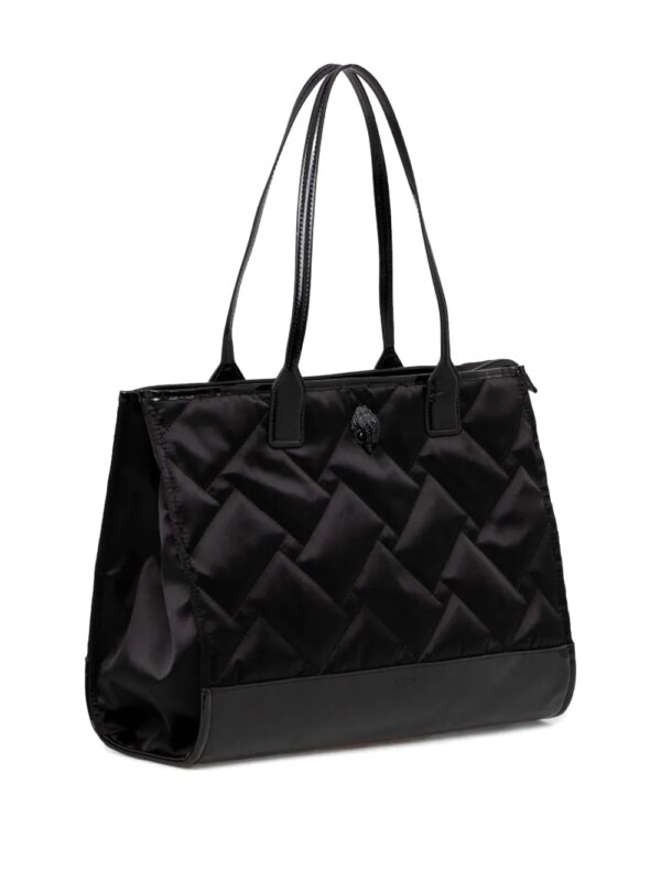 Kurt Geiger London Gewatteerde shopper - Zwart