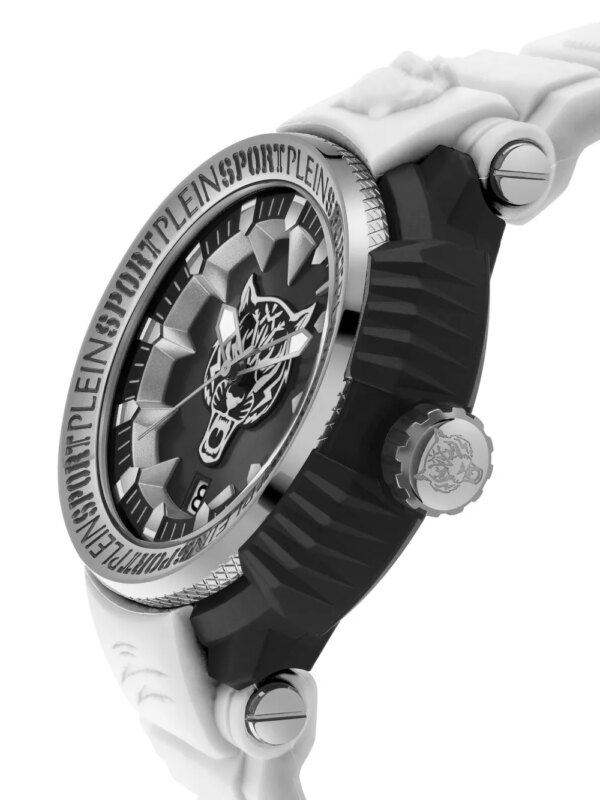 Plein Sport Tiger Power horloge 45 mm - Zwart