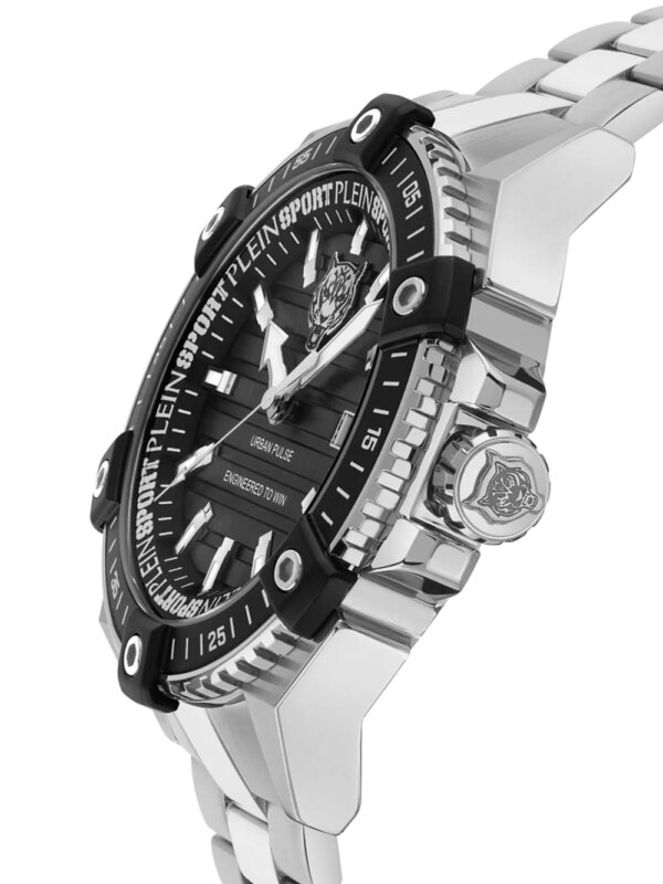 Plein Sport Urban Pulse horloge 47mm - Zwart