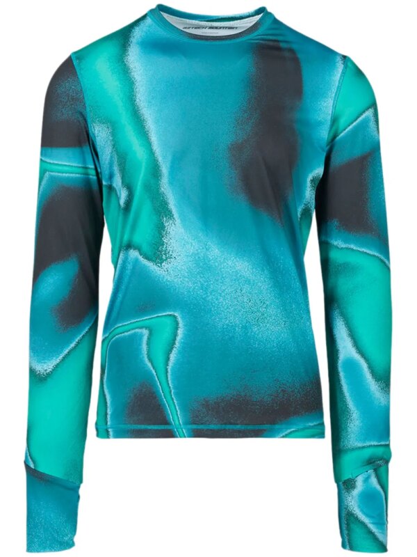 Aztech Mountain chemise à motif abstrait - Bleu