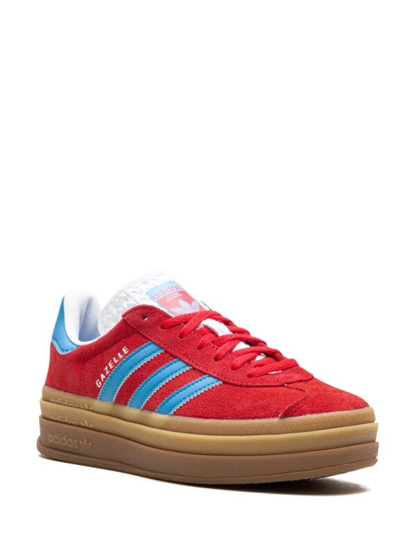 adidas Gazelle Bold "Maroon Gold Metallic" sneakers - Rood