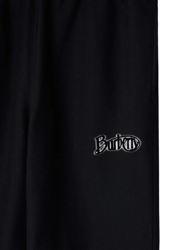 Burberry Trainingsbroek met logoprint - Zwart