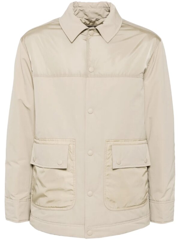 ASPESI veste matelassée à col montant - Marron