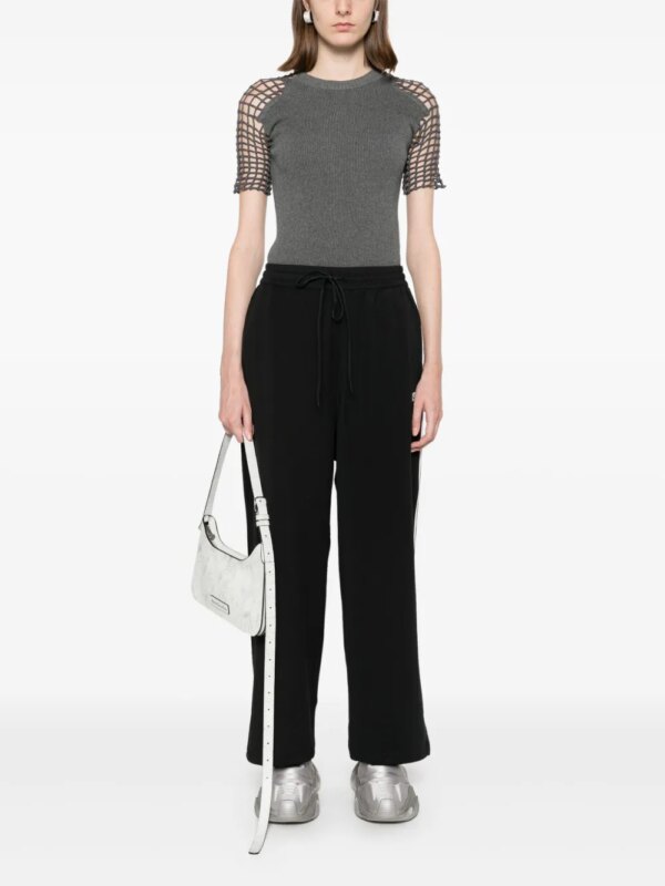 Y-3 Trainingsbroek met logoprint - Zwart