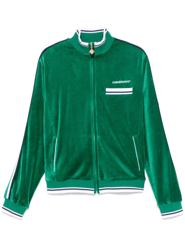 Casablanca veste en velours - Vert
