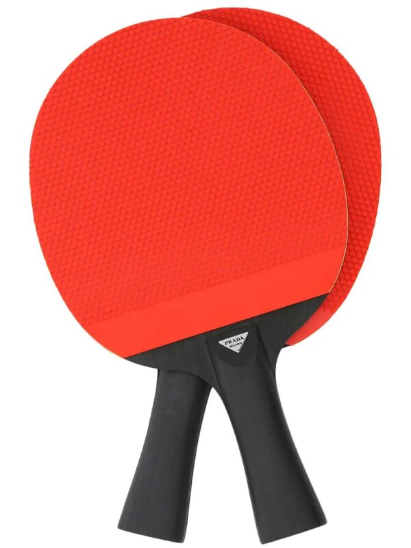 Prada raquettes de ping-pong - Rouge