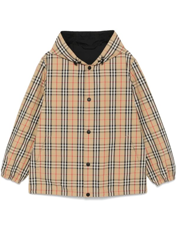 Burberry veste réversible à motif Vintage Check - Marron