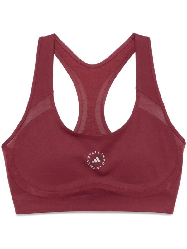 adidas by Stella McCartney brassière de sport TruePurpose - Rouge