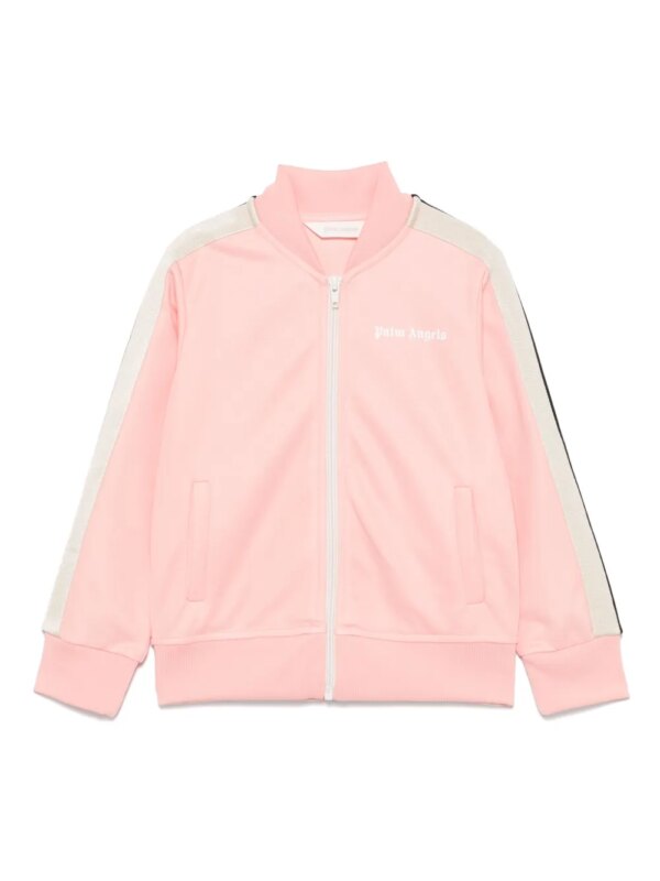 Palm Angels Kids veste de sport à logo imprimé - Rose