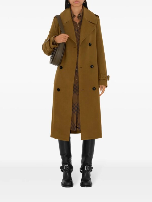 Burberry Trenchcoat met ceintuur - Bruin