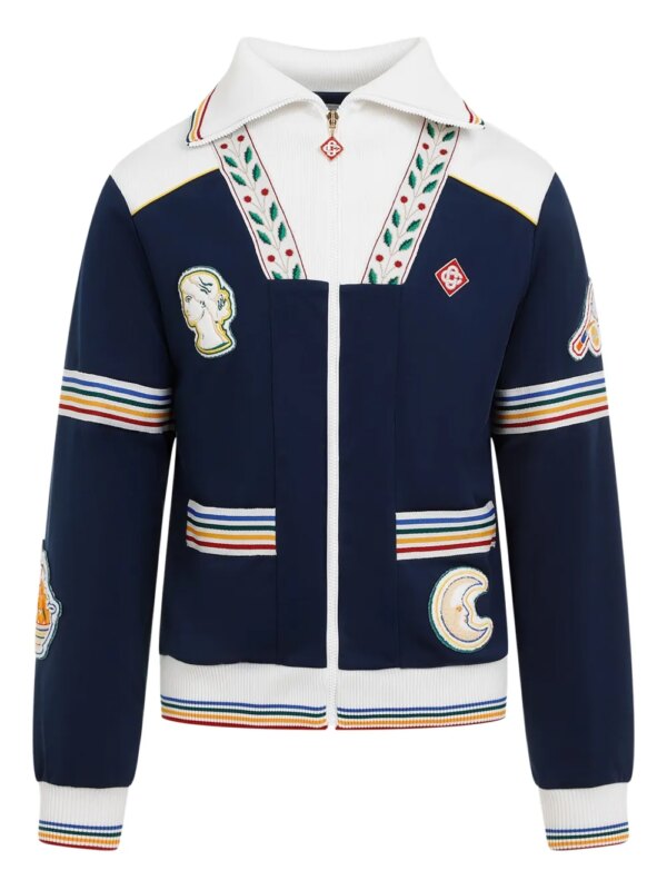 Casablanca veste de sport Varsity - Bleu