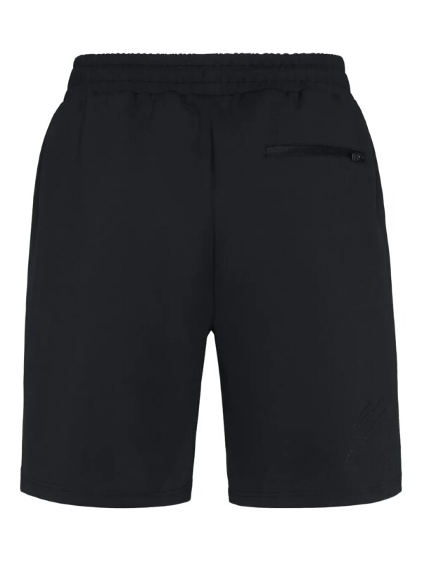 Plein Sport Ruimvallende shorts - Zwart