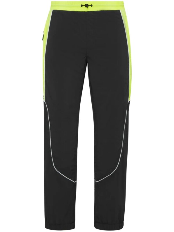 Plein Sport pantalon de jogging à patch tête de tigre - Noir