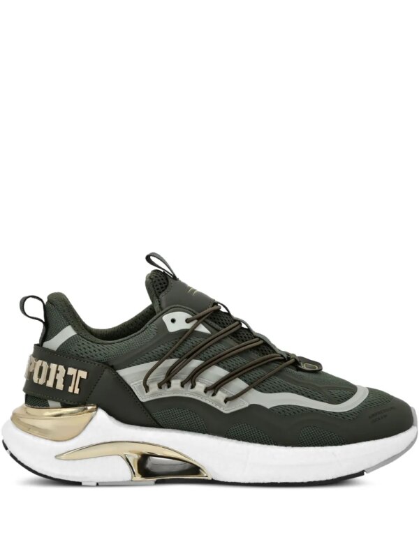 Plein Sport baskets Runner Pressure //Gen.X.04 - Vert