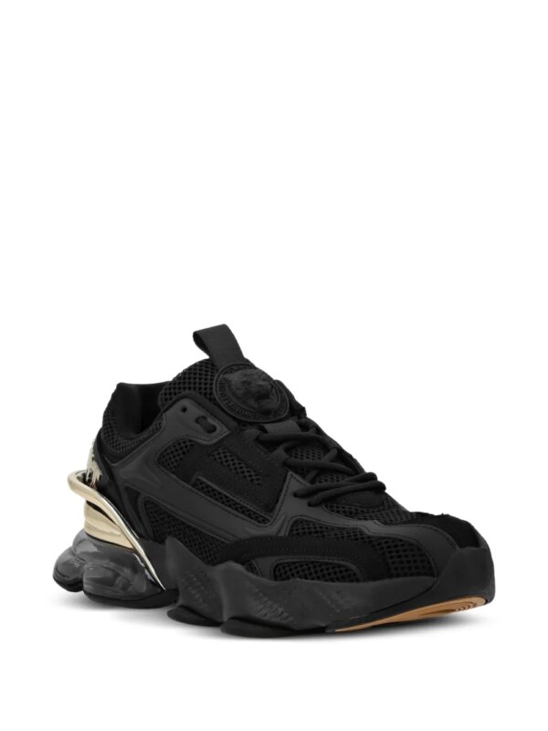 Plein Sport Runner PS Thunder Mix sneakers - Zwart