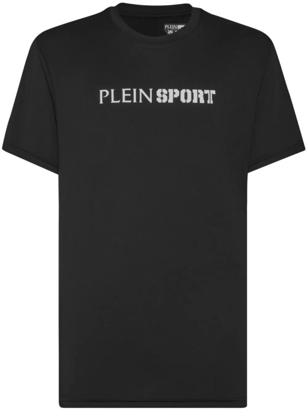 Plein Sport t-shirt à effet réfléchissant - Noir