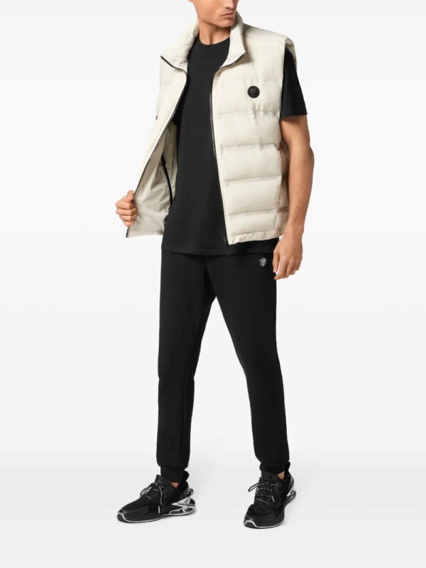 Plein Sport Omkeerbare bodywarmer - Grijs