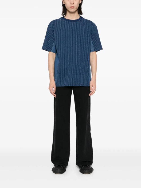 SPORT b. by agnès b. Gestreept jersey T-shirt - Blauw