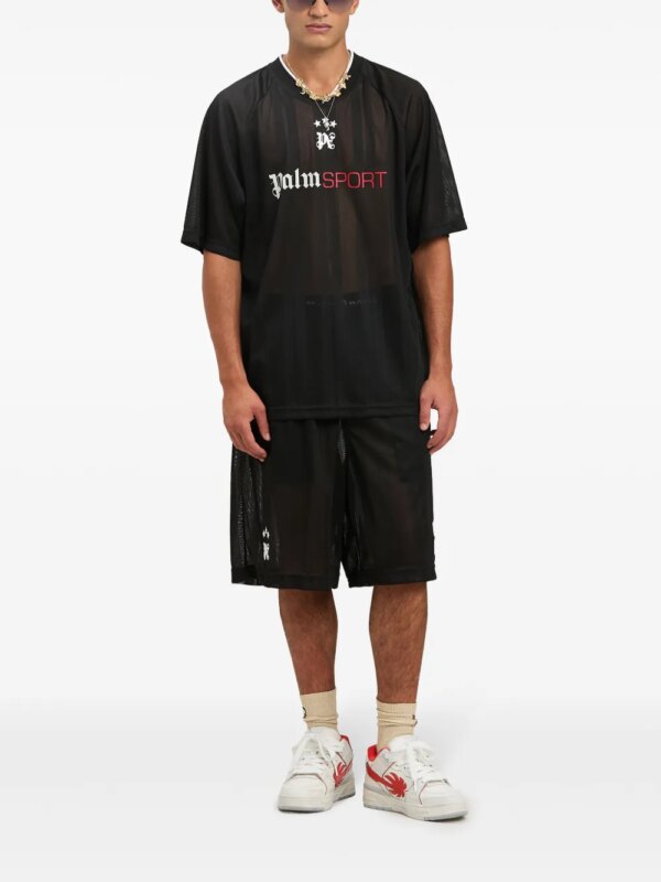 Palm Angels Palm Sport T-shirt - Zwart