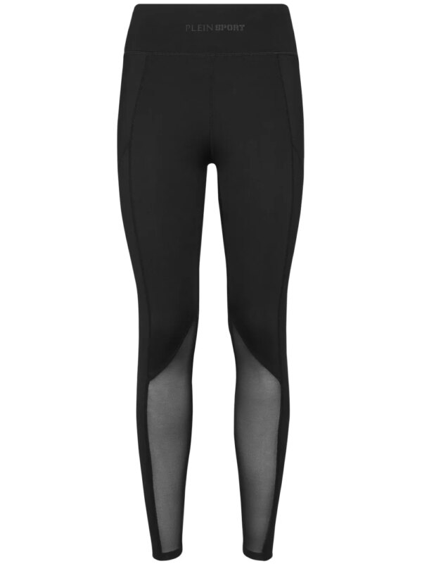 Plein Sport legging à empiècements - Noir