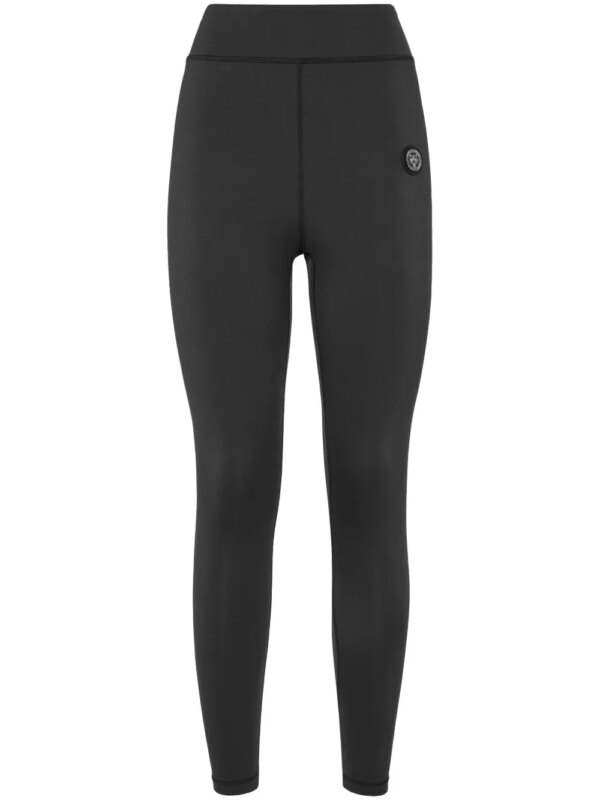 Plein Sport legging à taille haute - Noir