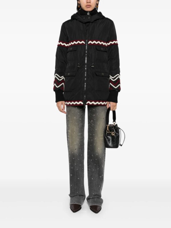 CHANEL Pre-Owned 2007 Sport Line jack met rits - Zwart