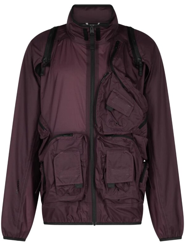 Nike x Nocta veste zippée à logo imprimé - Rouge