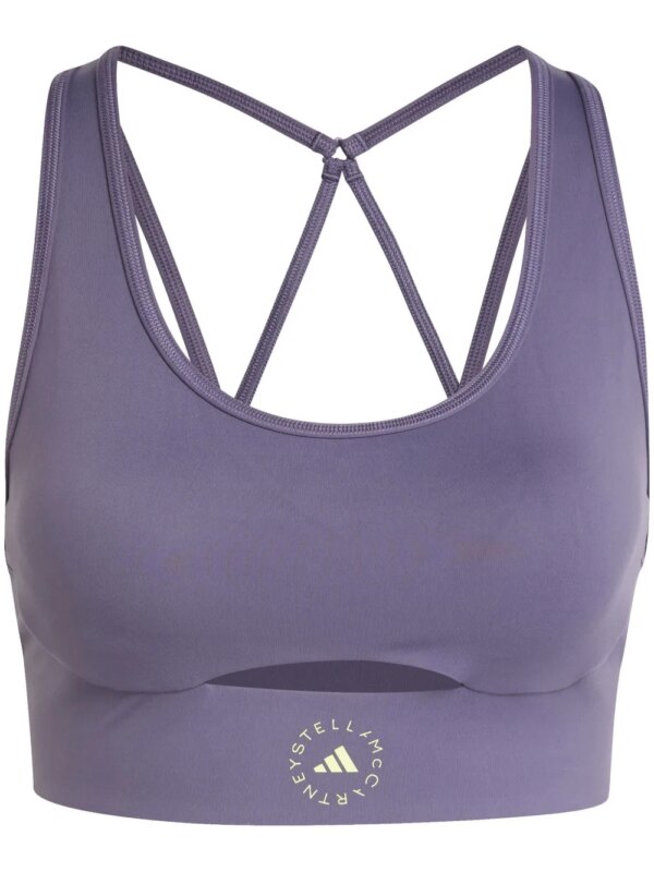 adidas by Stella McCartney brassière de sport TrueStrength - Violet