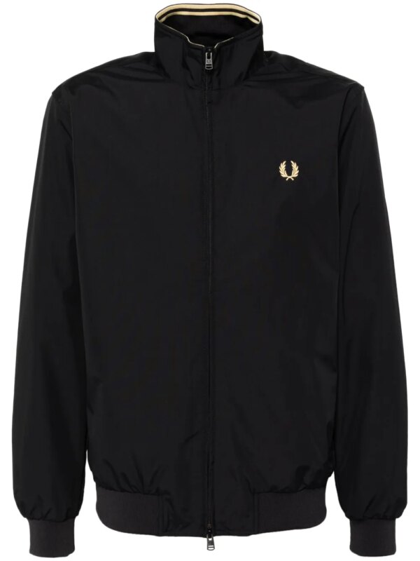 Fred Perry veste zippée Brentham - Noir