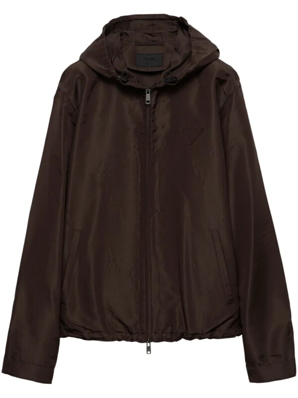 Prada veste à capuche - Marron