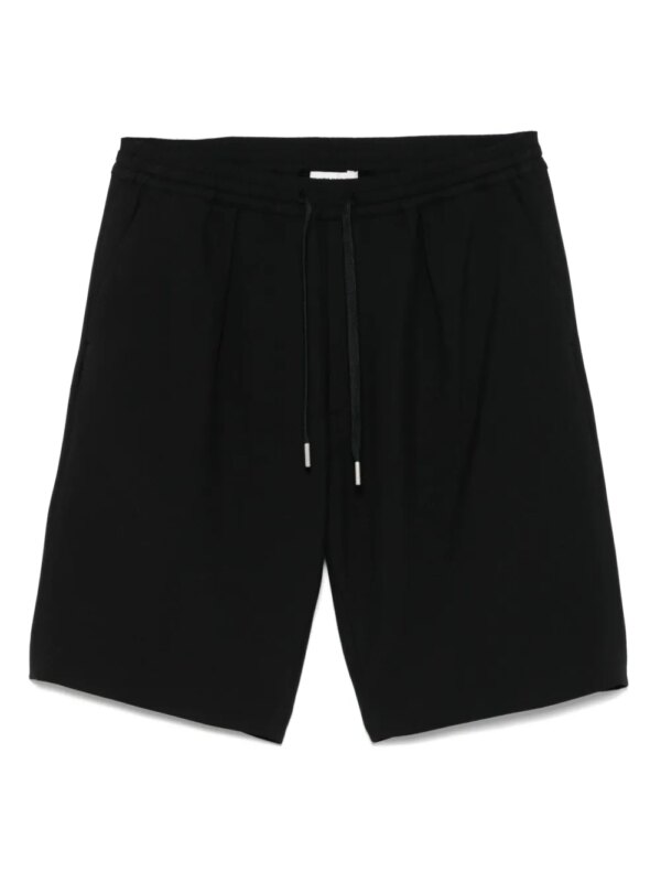 SANDRO short à plaque logo - Noir