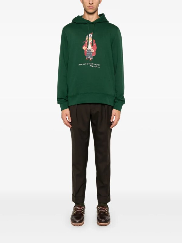 Polo Ralph Lauren Hoodie met print - Groen
