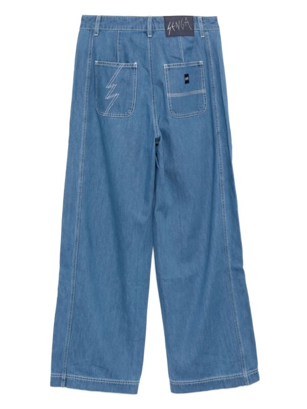 SPORT b. by agnès b. Jeans met zijvlak - Blauw