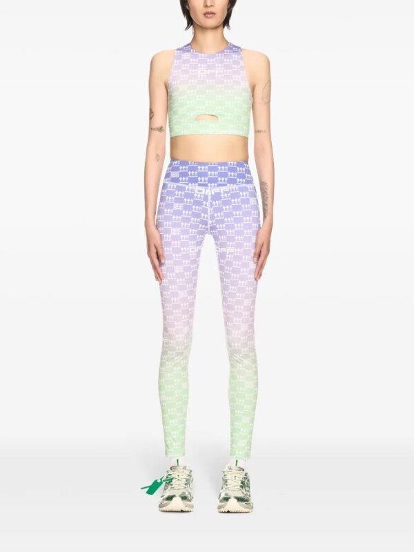 Off-White Double Arrows sport-bh - Paars