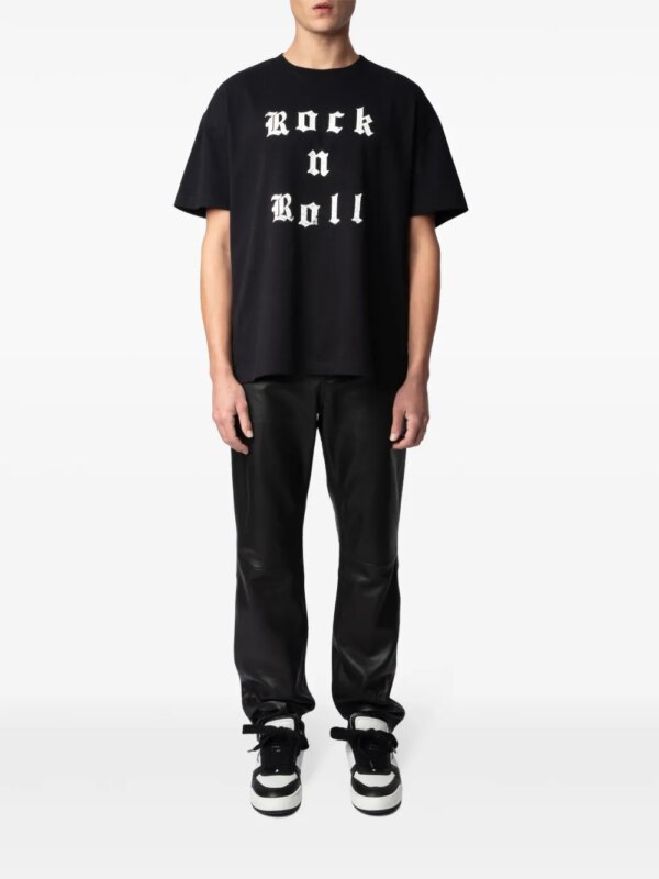 Zadig&Voltaire Rock N Roll T-shirt - Zwart