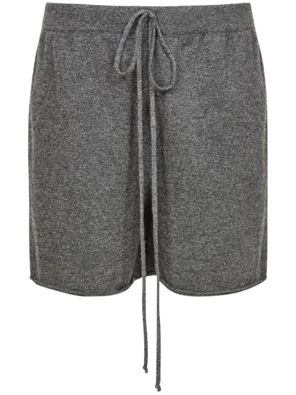 Maison Margiela short à détails de coutures - Gris