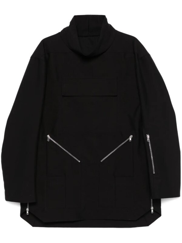 Rick Owens veste Mountaineering Smock - Noir