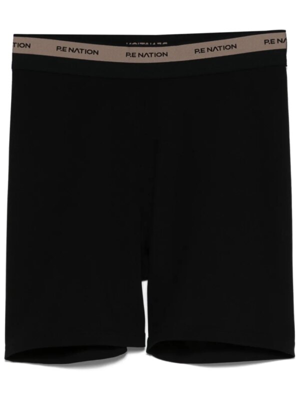 P.E Nation short Avant - Noir