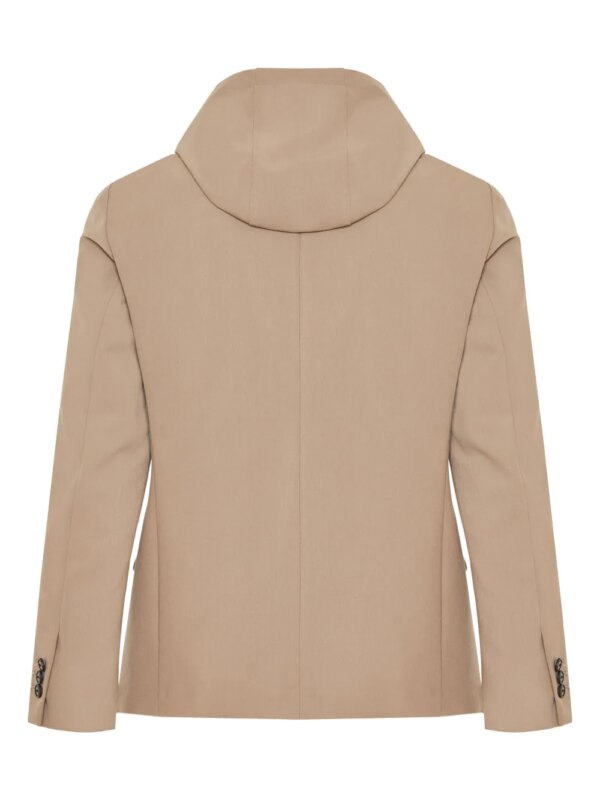 Emporio Armani Blazer met capuchon - Beige