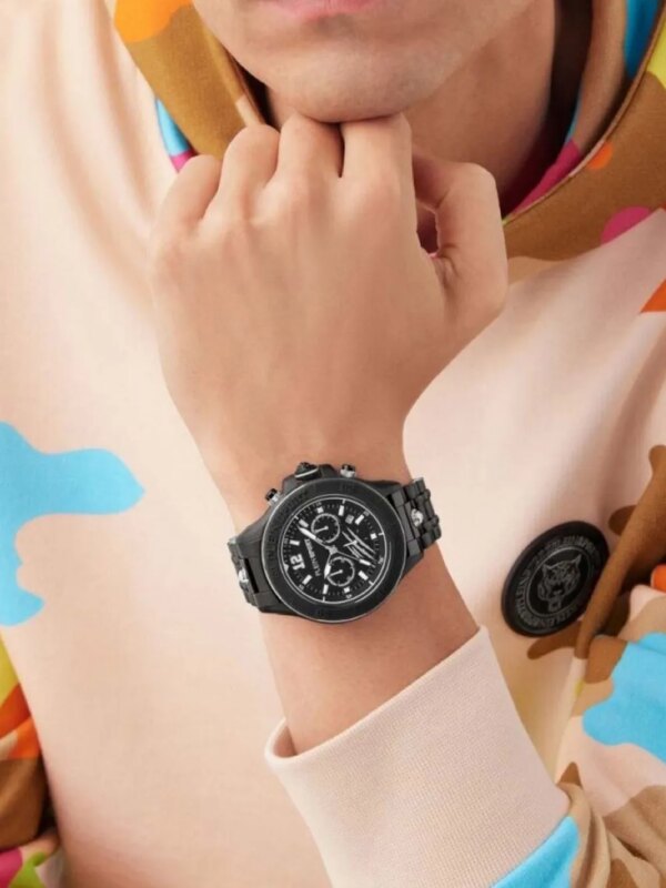 Plein Sport Warrior Tech 48 mm - Zwart