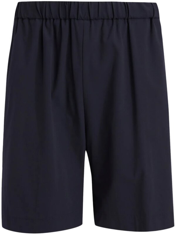 Brian Dales short à taille élastiquée - Bleu