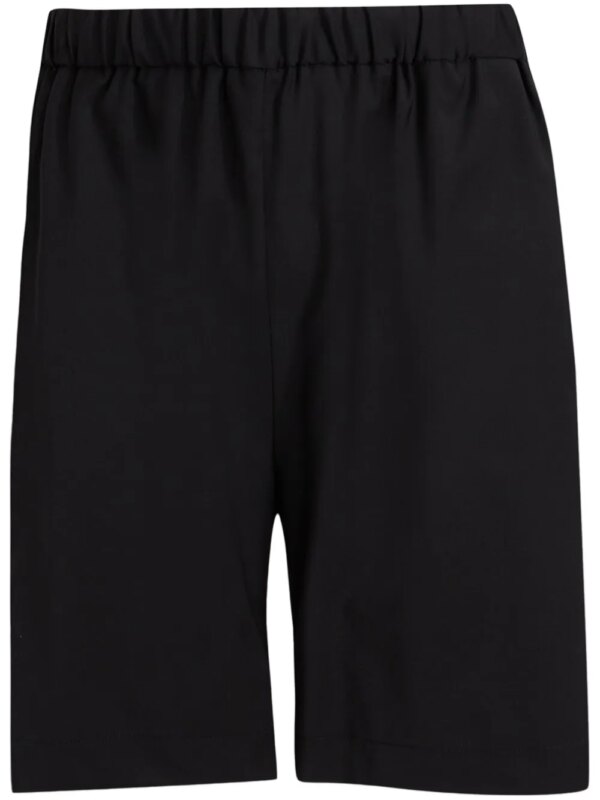 Brian Dales short à taille élastiquée - Noir
