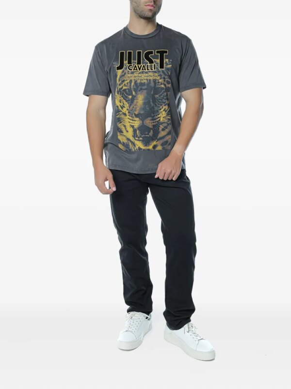 Armani Exchange Jeans met vijf zakken - Zwart