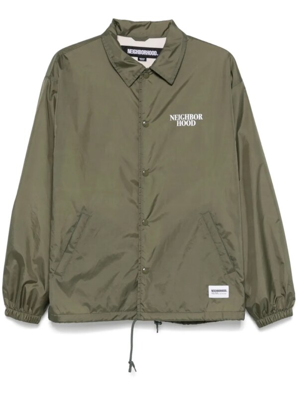 Neighborhood coupe-vent à patch logo - Vert