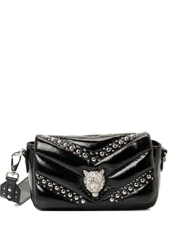 Plein Sport petit sac porté épaule matelassé Cady - Noir