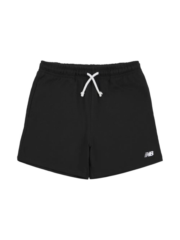 New Balance Kids short de sport à poches latérales fendues - Noir