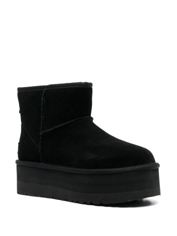 UGG Mini laarzen met plateauzool - Zwart